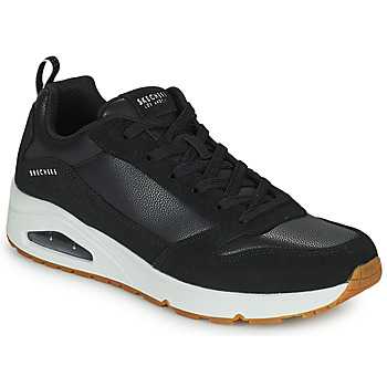 Sko Herre Lave sneakers Skechers UNO Sort