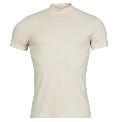 textil Herre T-shirts m. korte ærmer Yurban BUNA Beige