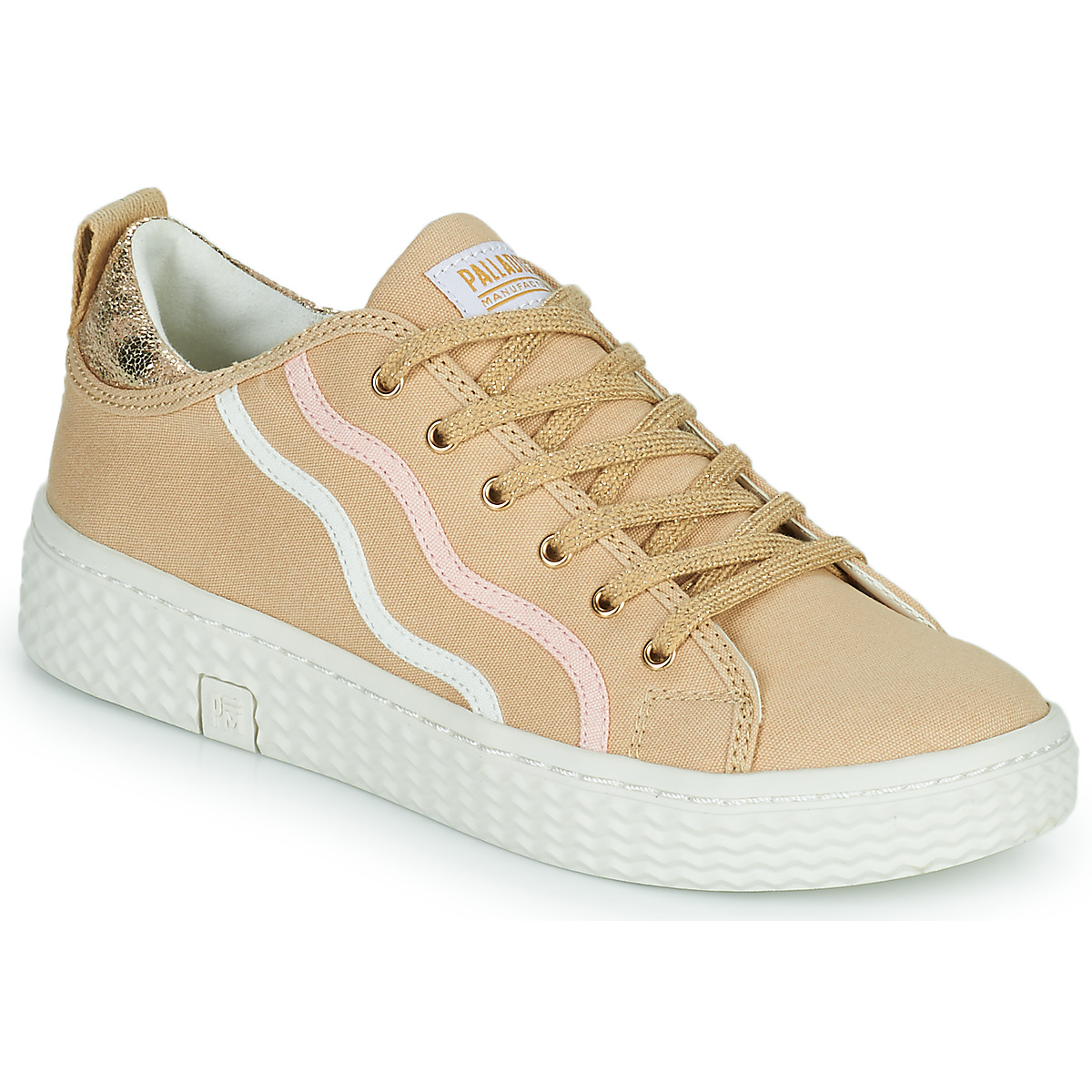 Sko Dame Lave sneakers Palladium PALLATEMPO 02 CVS Beige