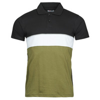 textil Herre Polo-t-shirts m. korte ærmer Yurban CASTOR Kaki / Sort / Hvid