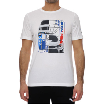 textil Herre T-shirts m. korte ærmer Puma BMW Motorsport Graphic Tee Hvid