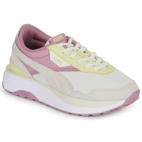 Sko Dame Lave sneakers Puma Cruise Rider Candy Wns Hvid / Violet / Beige