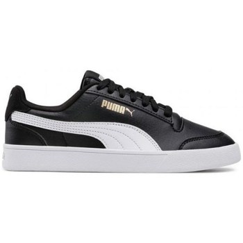 Sko Børn Lave sneakers Puma Shuffle JR Sort, Hvid