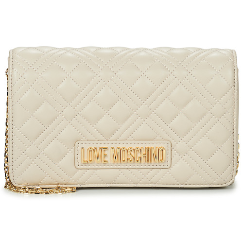 Tasker Dame Skuldertasker Love Moschino JC4079PP1F Elfenben