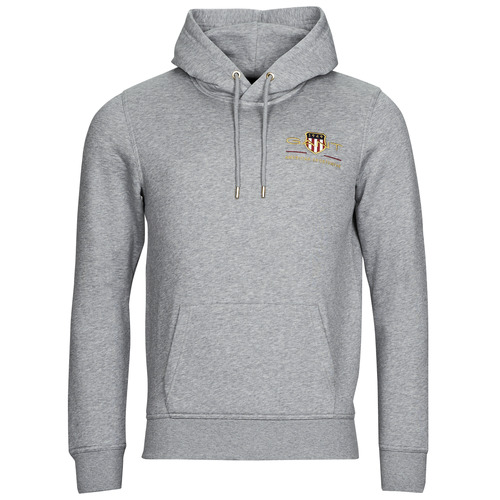 textil Herre Sweatshirts Gant MEDIUM ARCHIVE SHIELD HOODIE Grå