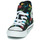 Sko Dreng Høje sneakers Converse Chuck Taylor All Star 1V Dinosaurs Hi Sort / Flerfarvet