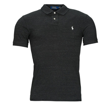 textil Herre Polo-t-shirts m. korte ærmer Polo Ralph Lauren KSC01F-SSKCSLM1-SHORT SLEEVE-KNIT Sort