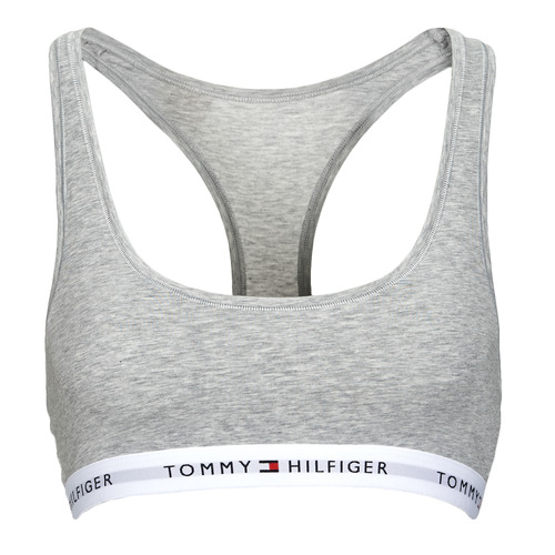 Undertøj Dame Sports-BH’er / toppe Tommy Hilfiger UNLINED BRALETTE Grå