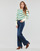 textil Dame Jeans med vide ben Le Temps des Cerises PULP HIGH FLARE Blå