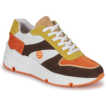 Sko Dame Lave sneakers Betty London JOLINANA Orange / Sennep