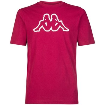 textil Herre T-shirts m. korte ærmer Kappa 303HZ70104 Bordeaux