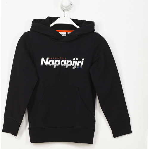 textil Dreng Sweatshirts Napapijri GA4EQ4-041 Sort