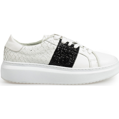 Sko Dame Slip-on Baldinini DE0412T10NA Hvid