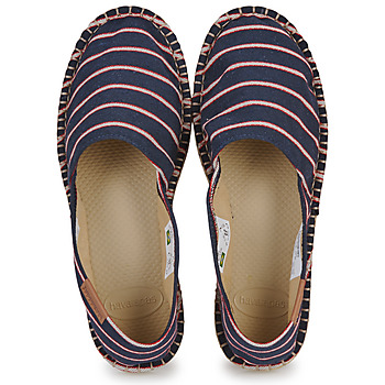 Sko Espadriller Havaianas ORIGINE HAVAIANAS IV PRINT Marineblå / Rød