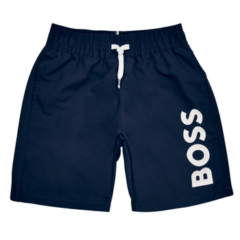 textil Dreng Badebukser / Badeshorts BOSS J24846-849-C Marineblå