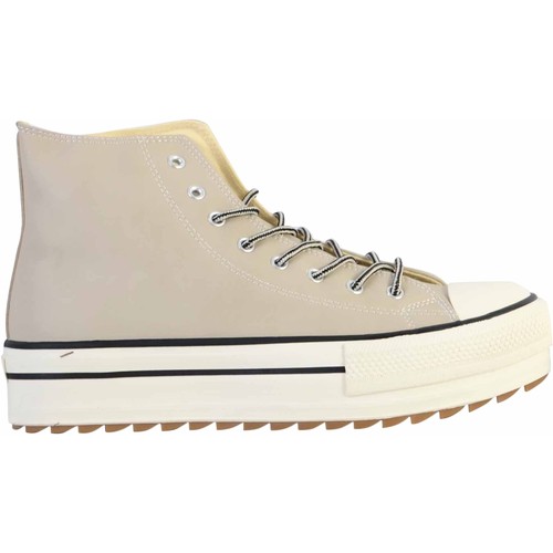 Sko Dame Høje sneakers Victoria 194892 Beige