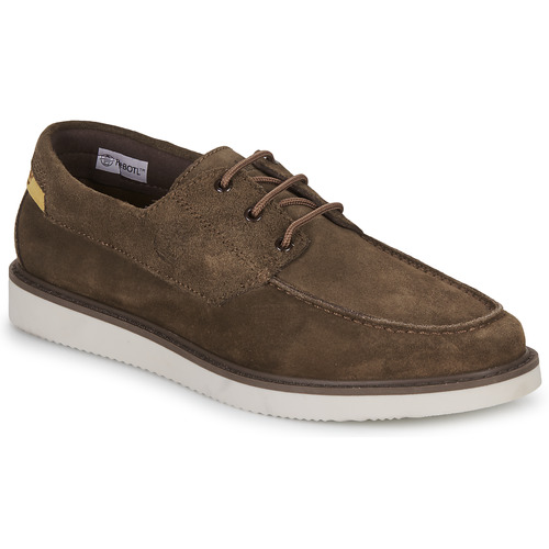 Sko Herre Sejlersko Timberland NEWMARKET II LTHR BOAT Brun / Hvid