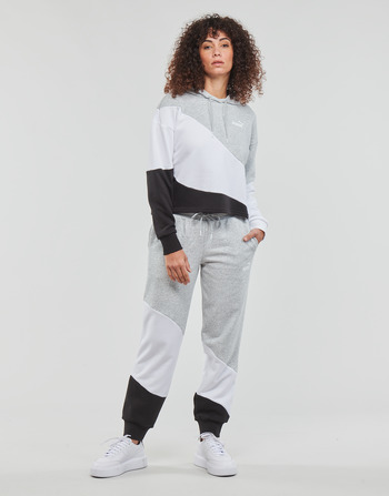 textil Dame Træningsbukser Puma POWER CAT PANTS Sort / Grå / Hvid