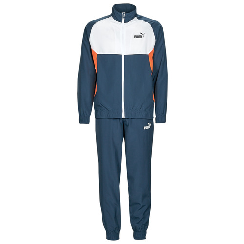 textil Herre Træningsdragter Puma WOVEN TRACKSUIT Marineblå / Hvid