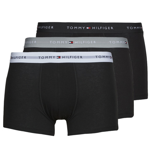 Undertøj Herre Trunks Tommy Hilfiger 3P WB TRUNK X3 Sort