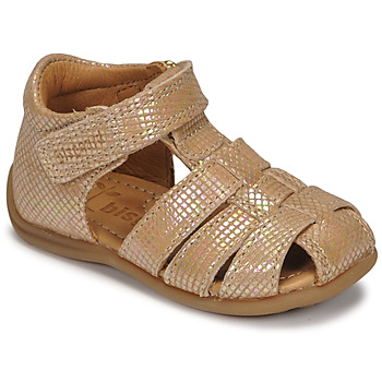 Sko Pige Sandaler Bisgaard CARLY Pink / Guld