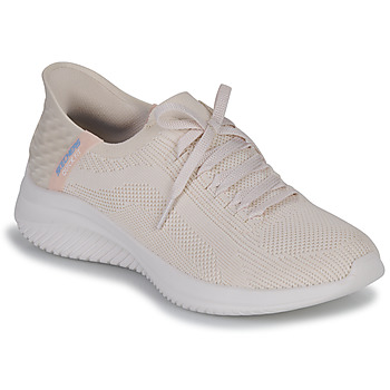 Sko Dame Fitness / Trainer Skechers ULTRA FLEX 3.0 Beige