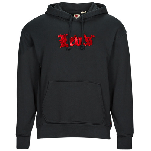 textil Herre Sweatshirts Levi's RELAXED GRAPHIC PO Sort