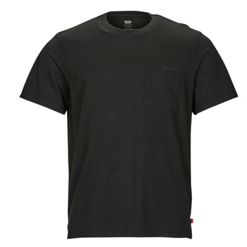 textil Herre T-shirts m. korte ærmer Levi's SS POCKET TEE RLX Sort