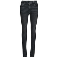 textil Dame Jeans - skinny Levi's 720 HIRISE SUPER SKINNY Sort