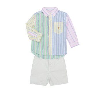 Polo Ralph Lauren LS BD SHRT S-SETS-SHORT SET