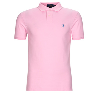 textil Herre Polo-t-shirts m. korte ærmer Polo Ralph Lauren POLO AJUSTE SLIM FIT EN COTON BASIC MESH Pink