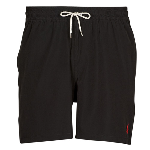 textil Herre Badebukser / Badeshorts Polo Ralph Lauren MAILLOT DE BAIN UNI EN POLYESTER RECYCLE Sort