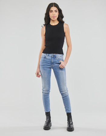 textil Dame Jeans - skinny G-Star Raw 3301 skinny Blå