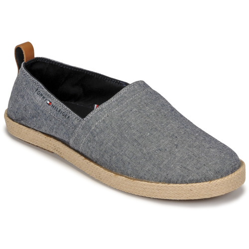 Sko Herre Espadriller Tommy Hilfiger TH ESPADRILLE CORE CHAMBRAY Blå