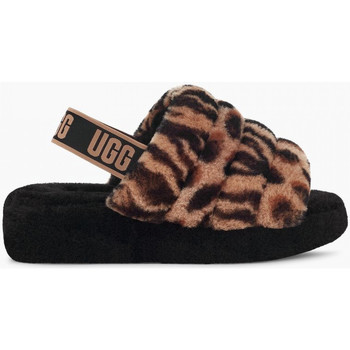 Sko Dame Sandaler UGG W fluff yeah animalia Beige