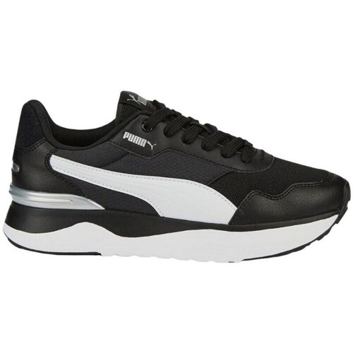 Sko Børn Lave sneakers Puma R78 Voyage Soft JR Sort