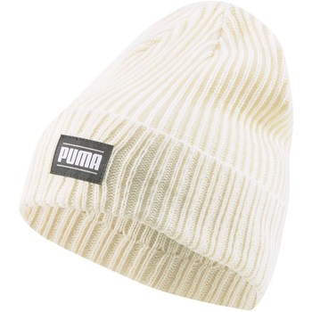 Accessories Huer Puma Ribbed Classic Cuff Beanie Creme