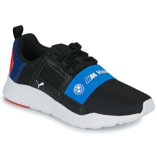 Sko Herre Lave sneakers Puma WIRED RUN Sort / Blå / Rød