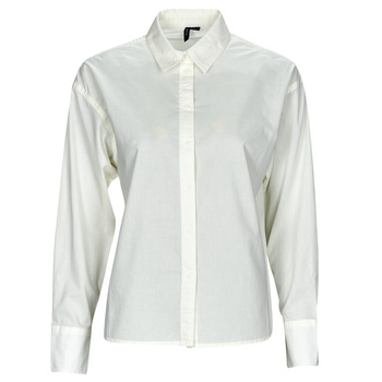 textil Dame Skjorter / Skjortebluser Vero Moda VMMELIA LS SHIRT WVN  NOOS Hvid