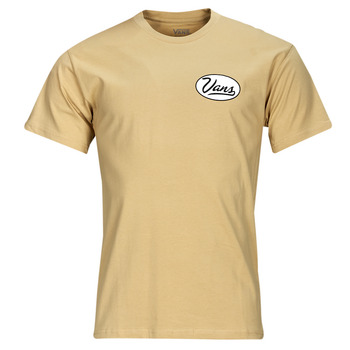 textil Herre T-shirts m. korte ærmer Vans GAS STATION LOGO SS TEE Beige