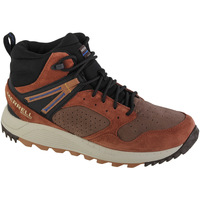 Sko Herre Støvler Merrell Wildwood Sneaker Mid WP Brun