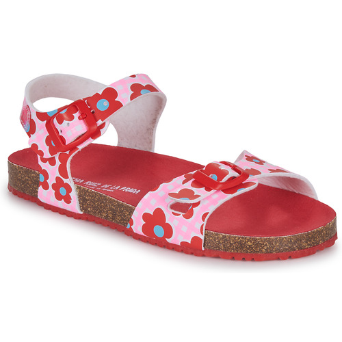 Sko Pige Sandaler Agatha Ruiz de la Prada BIO Pink / Rød