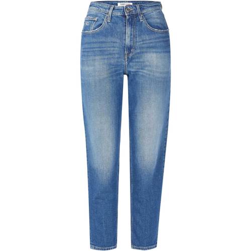 textil Dame Jeans med vide ben Tommy Hilfiger DW0DW09890 Blå