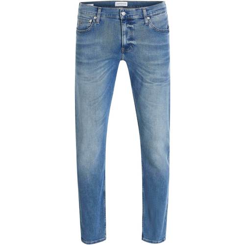 textil Herre Lige jeans Calvin Klein Jeans J30J3146071A4 Blå