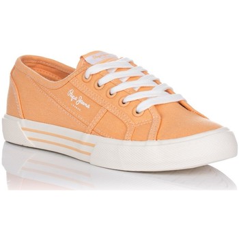 Sko Dame Lave sneakers Pepe jeans PLS 31287 Orange