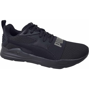 Sko Børn Lave sneakers Puma Wired Run Pure JR Sort