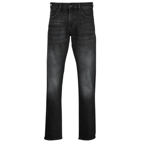 textil Herre Lige jeans G-Star Raw MOSA STRAIGHT Sort