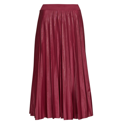 textil Dame Nederdele Vila VINITBAN SKIRT/SU Bordeaux