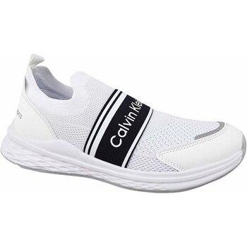 Sko Børn Lave sneakers Calvin Klein Jeans Cut Easyon Hvid