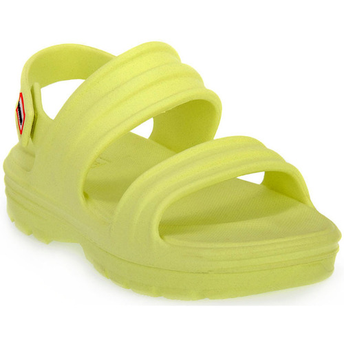 Sko Dame Tøfler Hunter ZESTY YELLOW IN OUT BLOOM FOAM CLOG Gul